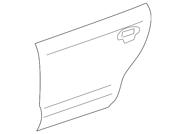 2M5Z-5424700-AA Деталь OUTER PANEL, RIGHT