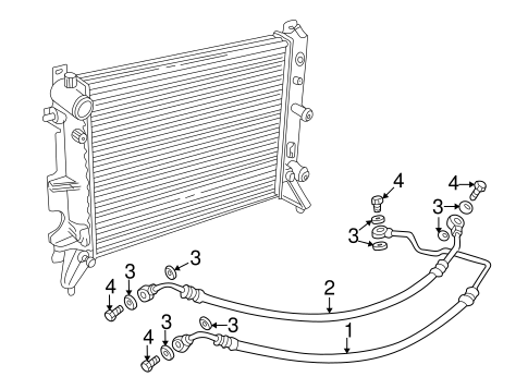 9-5 TRANS OIL COOLER