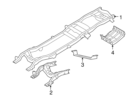 Body/Frame & Components for 2008 Ford F-350 Super Duty #1