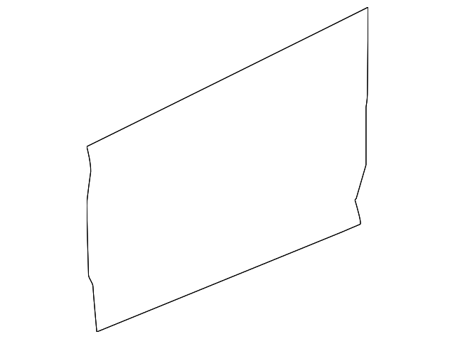 15242058 Деталь EXTERIOR PANEL, LEFT