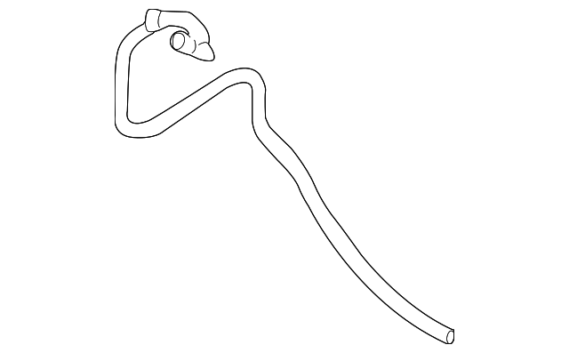 LR022471 WASHER HOSE, RIGHT