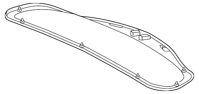 T2R15245PVJ Деталь LID TRIM