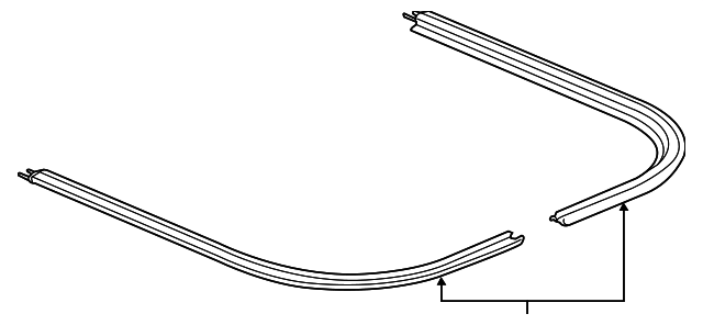 13325853 Деталь RAIL, RIGHT