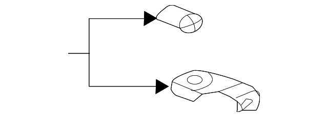 12782488 Деталь RAIL SUPPORT, LEFT