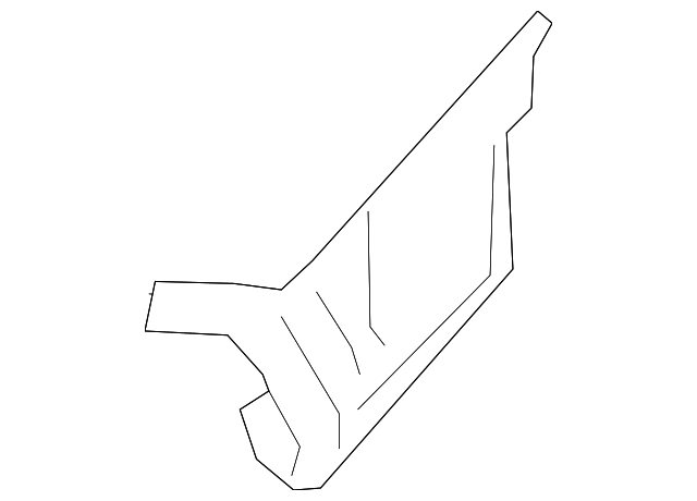 31416438 Деталь LOWER PANEL, RIGHT