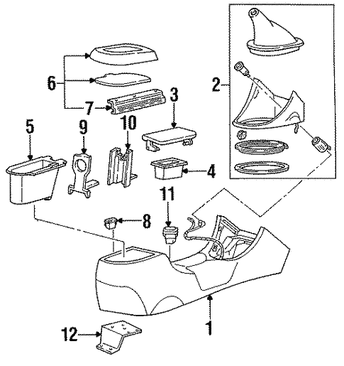 Electrical/Switches for 1996 Ford Mustang #3