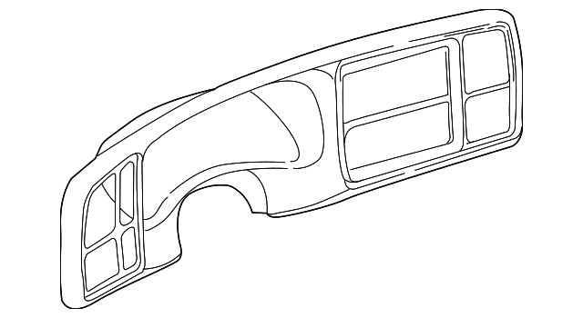 15046577 Деталь CLUSTER BEZEL