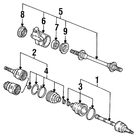 Probe DRIVE AXLES