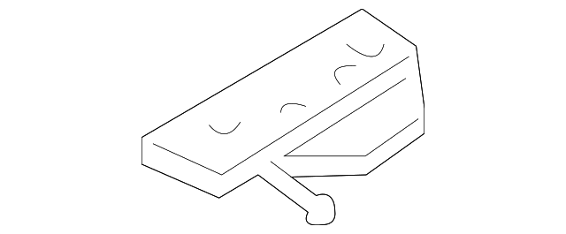 30733110 Деталь REAR MUFFLER BRACKET