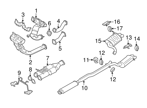 XC90 EXHAUST COMPONENTS 2