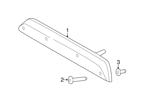 Electrical/High Mounted Stop Lamp for 2016 Ford F-150 #1