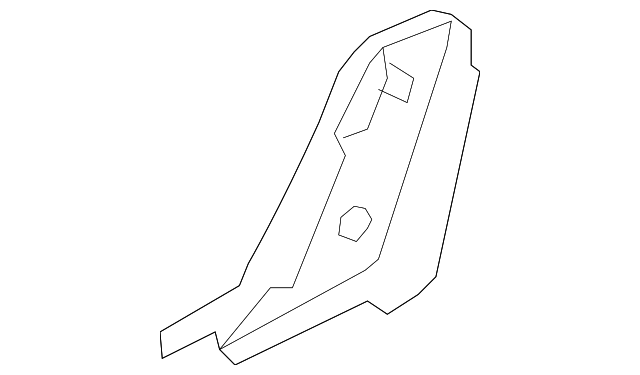 8A8Z-7467460-CC LATCH COVER, RIGHT