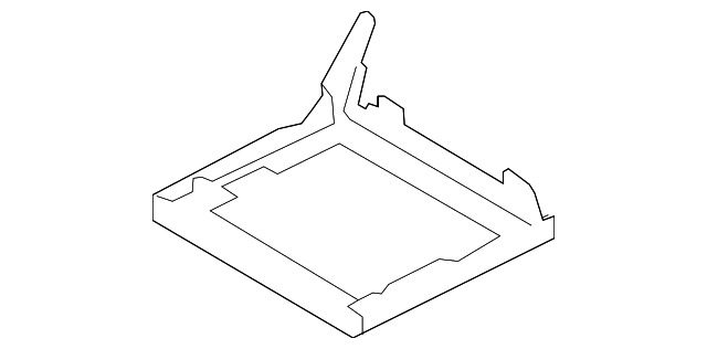 8A8Z-7463161-B SEAT FRAME, LEFT