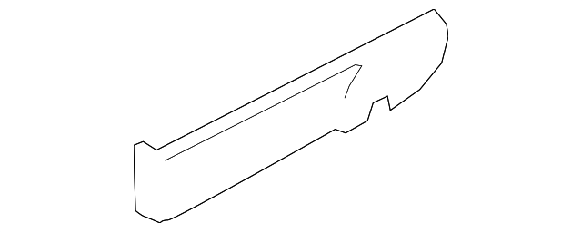 8A8Z-7463389-BD SIDE COVER, LEFT