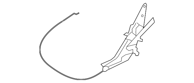 8A8Z-7460593-A PIVOT, LEFT