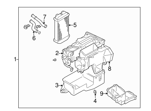 HVAC/HEATER for 2000 Toyota 4Runner #2