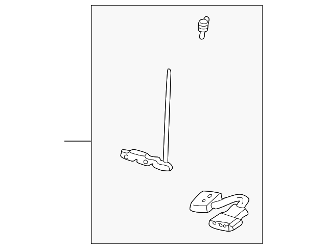 4851994 Деталь ROD ASSY, LEFT