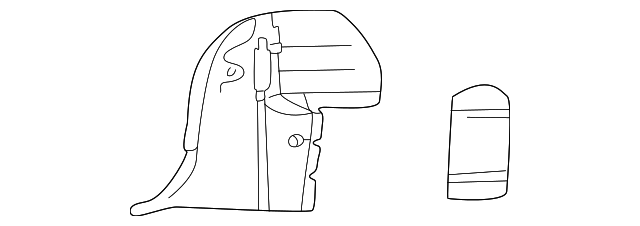 5110259 Деталь SIDE COVER, RIGHT