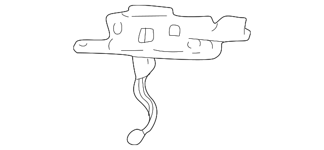 5182720 Деталь LATCH, RIGHT