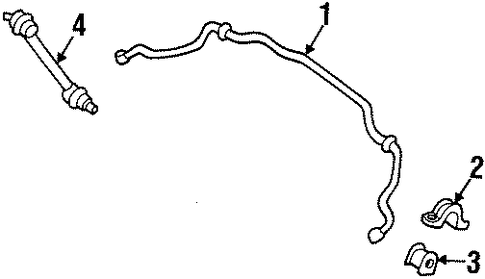 Mystique STABILIZER BAR & COMPONENTS