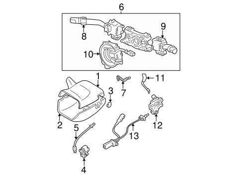 ELECTRICAL/IGNITION LOCK for 1998 Toyota Sienna #2