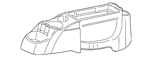 YF1Z54045A36EAA Деталь CONSOLE