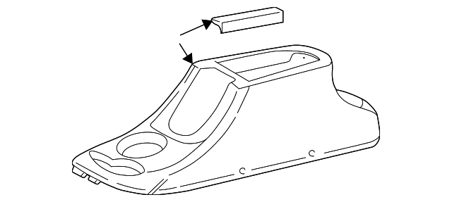 YF1Z5404567AAC Деталь UPPER TRIM PANEL