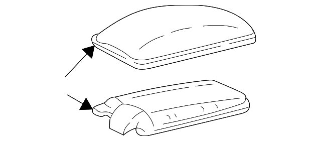 YF1Z5406024CAB Деталь ARMREST DOOR