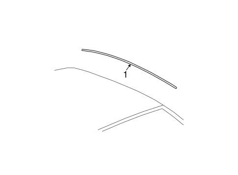 Impala Limited EXTERIOR TRIM - ROOF