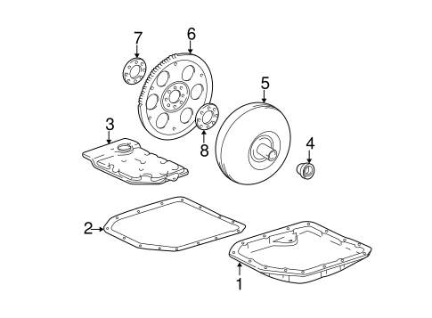 ENGINE/TRANSAXLE PARTS for 1999 Toyota Solara #1