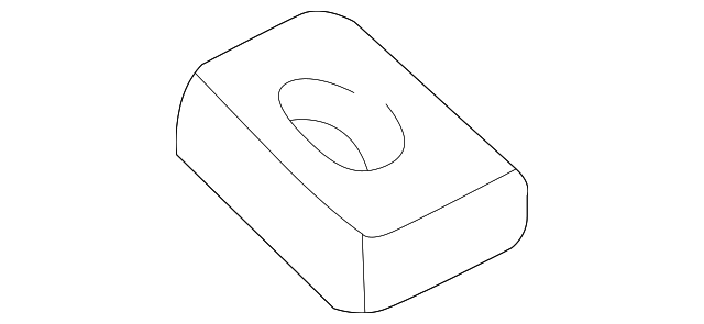 5333315 Деталь WHEELHOUSE LINER U-NUT, RIGHT