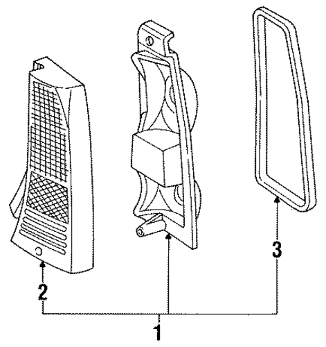 Sable TAIL LAMPS