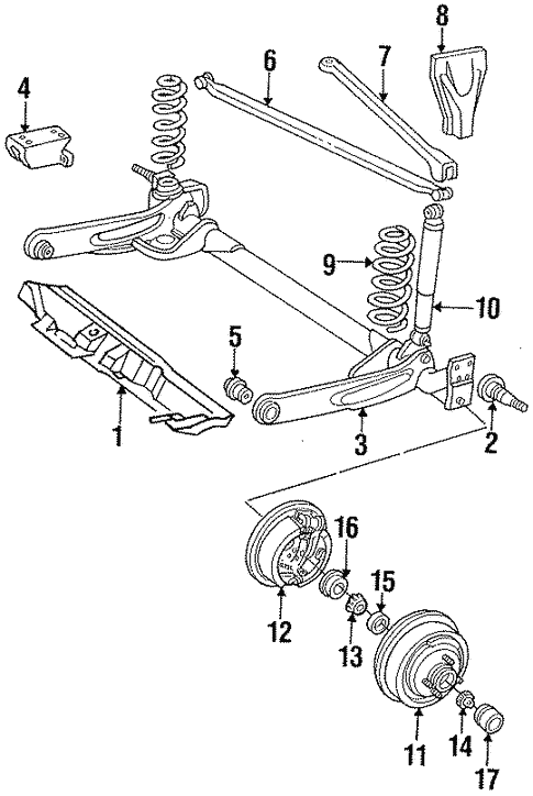 Brakes/Rear Brakes for 1985 Chrysler Executive Limousine #2