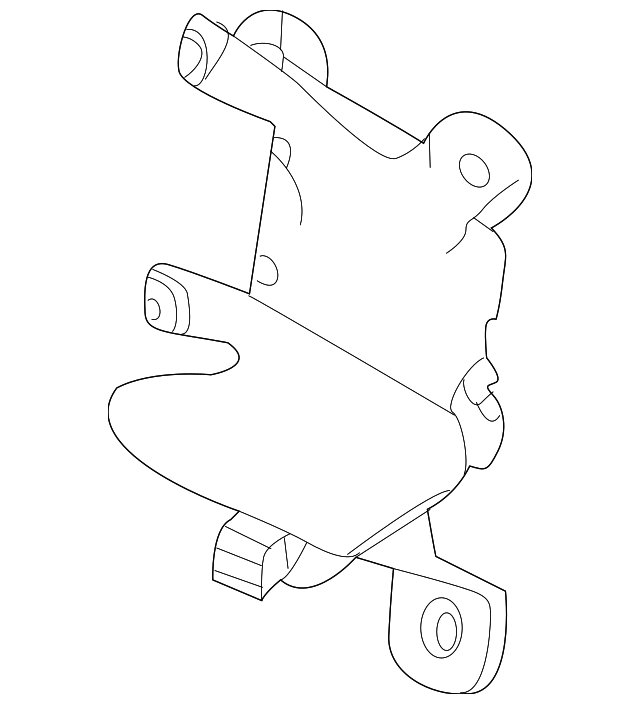 970-618-870-52 Деталь SUPPORT BRACKET, LEFT