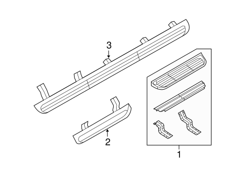 Body/Running Board for 2012 Ford E-150 #1