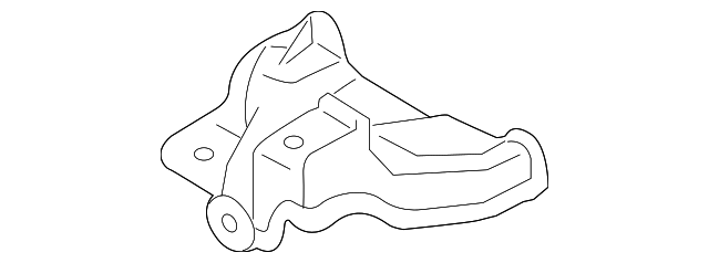 970-504-547-01 Деталь LOWER BRACKET, LEFT