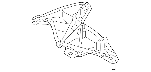 970-504-537-03 Деталь SIDE BRACKET, LEFT