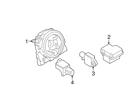 Panamera AIR BAG COMPONENTS