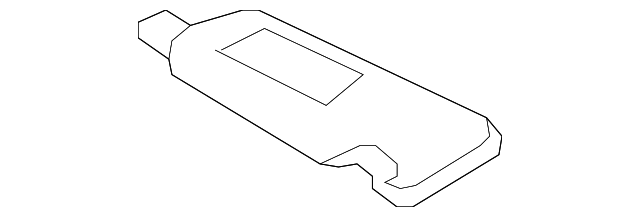 19184638 Деталь SUNVISOR, RIGHT