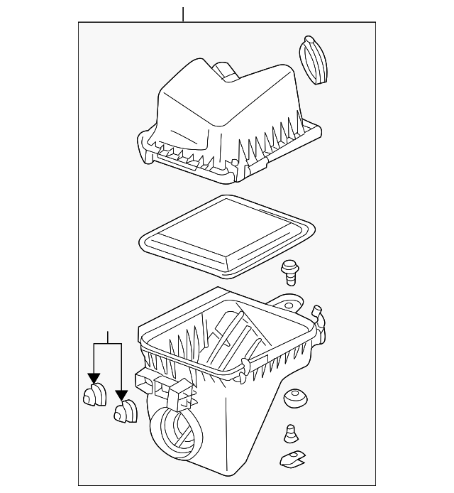 22678562 AIR CLEANER ASSY