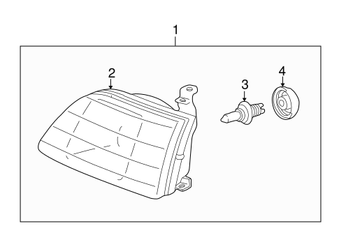ELECTRICAL/HEADLAMP COMPONENTS for 2004 Toyota Tundra #2