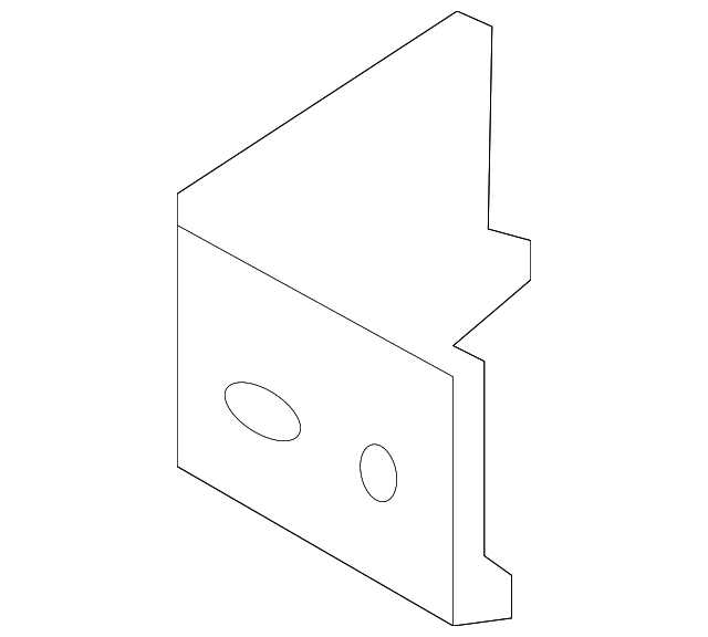 31416323 APERTURE PANEL LOWER BRACKET, LEFT