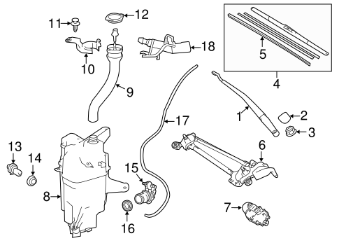 ELECTRICAL/WIPERS for 2015 Toyota RAV4 #1