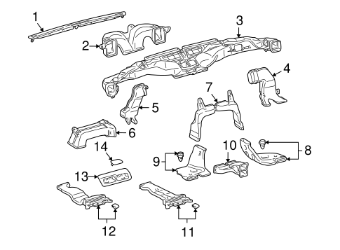 BODY/DUCTS for 2011 Toyota Land Cruiser #1