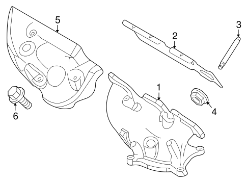 Exhaust Manifold for 2010 Lincoln MKS #0