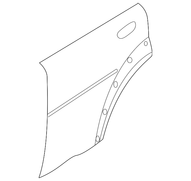 ALR7926 Деталь OUTER PANEL, RIGHT