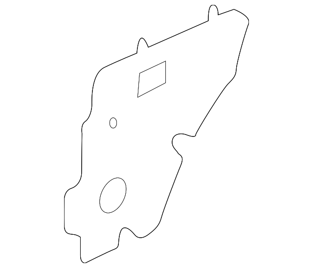 ELD500210 Деталь WATER SHIELD, LEFT