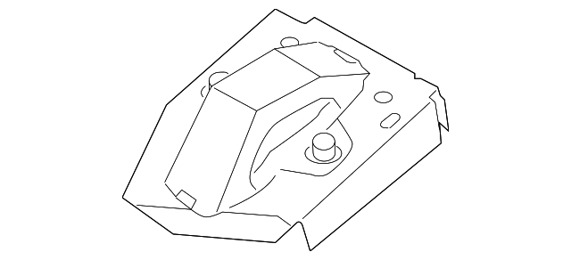 8S4Z-5K909-A Деталь MOUNT BRACKET, RIGHT