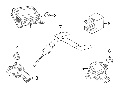 Renegade AIR BAG COMPONENTS
