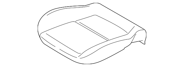AM5Z-58632A23-B Деталь SEAT CUSHION PAD